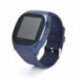 Kék Új T8 Bluetooth Smart Watch támogatás SIM és TFcard kamera iPhone Android számára