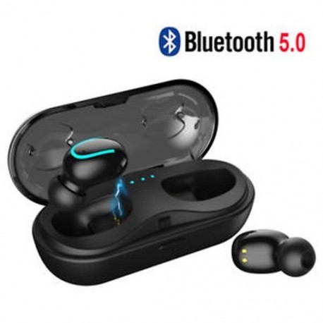 Fekete Vezeték nélküli Bluetooth 5.0 fejhallgató Mini fejhallgató fülhallgató fülhallgató a Samsung számára