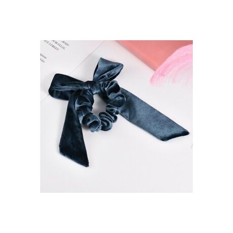 * 11 Kék Női rugalmas haj kötél gyűrű nyakkendő Scrunchie lófarok tulajdonosa virág haj zenekar