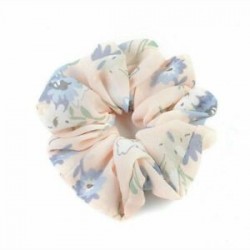 * 12 Pink Női rugalmas haj kötél gyűrű nyakkendő Scrunchie lófarok tulajdonosa virág haj zenekar