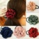 * 12 Pink Női rugalmas haj kötél gyűrű nyakkendő Scrunchie lófarok tulajdonosa virág haj zenekar