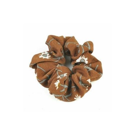 * 12 Kávé Virág Női rugalmas haj kötél gyűrű nyakkendő Scrunchie lófarok tulajdonosa virág haj zenekar