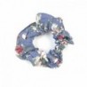 * 13 Kék Női rugalmas haj kötél gyűrű nyakkendő Scrunchie lófarok tulajdonosa virág haj zenekar