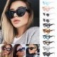 * 1 2018 Vintage női divat macska szem retro stílusú Rockabilly napszemüveg szemüveg