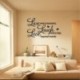 35 Vinyl Art Home Room Decor Idézet Wall Decal matricák Hálószoba eltávolítható falfestmény DIY