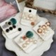 * 3 3Pcs / Set 3Pcs női gyöngy akril haj klip Snap Barrette Stick hajcsavar haj tartozékok