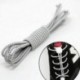 Roes Red   White 1Pair Elasztikus No-Tie Locking cipőfűző cipőfűző cipő csatokkal sportcipő számára