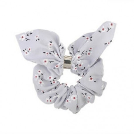 * 6 Lila Női haj kötél gyűrű nyakkendő Scrunchie lófarok tartó Flamingos rugalmas haj zenekar