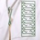 100db 100db karácsonyfa DIY lógó horog Xmas fa medál otthon díszek dekoráció