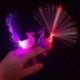 1db 5 / 10Pc LED-es páva világít Finger Ring lézer ragyogás a Dark Stick Party Kids játékok