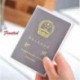 Tiszta Matta Dedikált Nice Travel Passport ID kártya fedél tulajdonosa Case Protector Organizer JP