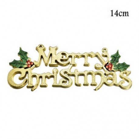 1db 14cm-es Boldog Karácsonyt felirat - Karácsonyi dekoráció - 23