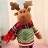 * 1 Elk Karácsonyi Santa Pants Candy táskák Bor harisnya üveg ajándék táska Xmas dekoráció