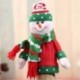 * 1 Hóember Karácsonyi Santa Pants Candy táskák Bor harisnya üveg ajándék táska Xmas dekoráció
