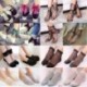 30 Vintage női necc hálós fodros rövid boka magas zokni csipke rövid harisnya