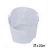3 Gallon with Handles Kerek szövet edények növény tasak gyökér konténer nő zsák levegőztető kert konténer