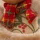 A Karácsonyi díszek Mikulás hóember rénszarvas játék baba Hang dekoráció ajándék