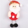 * 2 Mikulás Karácsonyi díszek Mikulás hóember rénszarvas játék baba Hang dekoráció ajándék