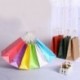 * 2 10 színek újrahasznosítható kraftpapír-ajándéktáska, fogantyú-parti lottózsákokkal