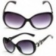 Lila HOT Eyewear Retro Vintage túlméretezett női divattervező napszemüveg szemüveg JP