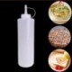 450ml-16oz 8-24oz Műanyag tiszta Squeeze palackízesítő adagoló Ketchup mustármártással