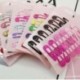 * 17 6Pcs / Lot Nagykereskedelmi Aranyos BB Clip Candy színes pont íj hajtű baba és lányok haj kiegészítők