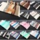 * 6 6Pcs / Set Elasztikus szalagkötél csomózott hajkötés hajszalag lány haj tartozékok