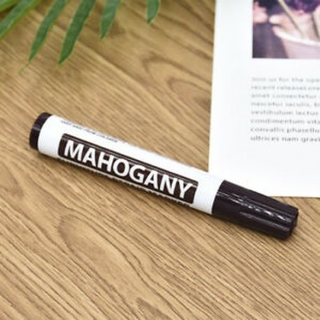 MAHAGÓNI 1 x Fa bútorok Touch Up Marker Pen Wax Scratch Filler Remover javító javítás