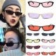 10db tiszta kendő NŐI VINTAGE KIS KERESKEDELMI RETRO RECTANGLE FASHION SHADE UV400 EYEWEAR