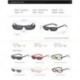10db tiszta kendő NŐI VINTAGE KIS KERESKEDELMI RETRO RECTANGLE FASHION SHADE UV400 EYEWEAR
