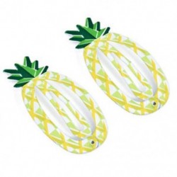 Ananász 2PCS Baby Girl Gyümölcs hajcsípő görögdinnye Pineapple Bird Mini Barrettes Hairpin