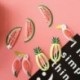 Görögdinnye 2PCS Baby Girl Gyümölcs hajcsípő görögdinnye Pineapple Bird Mini Barrettes Hairpin