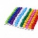 Színes 100pcs plüss labda 15mm karácsonyi díszek kézműves karácsonyi ajándék doboz dekoráció DIY