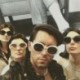 Fekete keret   szürke lencse Retro köpeny szemüveg Unisex napszemüveg Rapper kerek árnyalatok keretek szemüveg