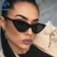 Fekete keret   szürke lencse 2019 Nők Cat Eye napszemüveg Retro Classic Designer Vintage árnyalatok Szemüvegek