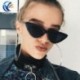 Fekete keret   szürke lencse 2019 Nők Cat Eye napszemüveg Retro Classic Designer Vintage árnyalatok Szemüvegek