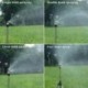 4 lyuk Lyuk sárgaréz szórófej fúvóka sprinkler fej kerti farm öntözőrendszer Új