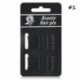 Fekete 24pcs Hairpin hajcsat készlet Bobby pin klip hajcsavaró menyasszonyi mappa esküvői ékszerek