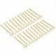 Fekete 24pcs Hairpin hajcsat készlet Bobby pin klip hajcsavaró menyasszonyi mappa esküvői ékszerek