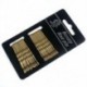Kávé 24pcs Hairpin hajcsat készlet Bobby pin klip hajcsavaró menyasszonyi mappa esküvői ékszerek