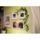 7.5ft mesterséges borostyán szőlő levélfüzér növények hamis lombozat virágok Home Decor J6