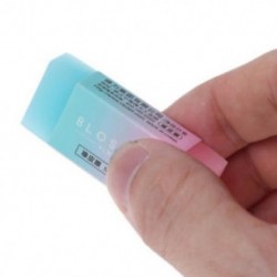 Tartós flexibilis kocka lágy aranyos színes ceruza gumi Erasers iskolai gyerekeknek