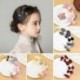 * 16 6Pcs / Set 6Pcs baba lány haj klipek készlet Bowknot virág szív korona fejfedők Kids Hairpins