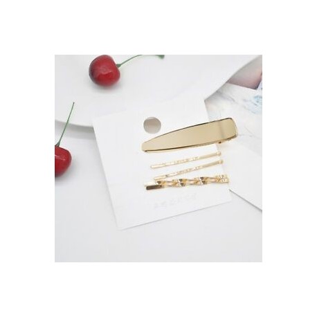 * 8 5Pcs / Set 5db gyöngyfém hajvágó hajszál fésű Bobby pin Barrette hajcsavar fejdísz
