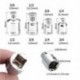 1/4 - 3/8 1PC 1/4 &quot 3/8&quot  1/2 &quot golyószár Ratchet aljzat adapter reduktor átalakító eszköz Hot