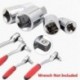 1/2 - 3/8 1PC 1/4 &quot 3/8&quot  1/2 &quot golyószár Ratchet aljzat adapter reduktor átalakító eszköz Hot