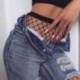 Nagy zsák Divat Női szexi Net Necc Bodystockings Minta Harisnyanadrág Harisnya