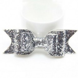 M-1PC ezüst 20 / 40Pc Lady Esküvői menyasszonyi gyöngyvirág Crystal Hair Pins Clip Bridesmaid Party