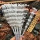 Rózsaszín 10PCS Pearl gyöngyös DIY menyasszonyi csokrok Esküvői party dekoráció fehér rózsaszín ezüst Új