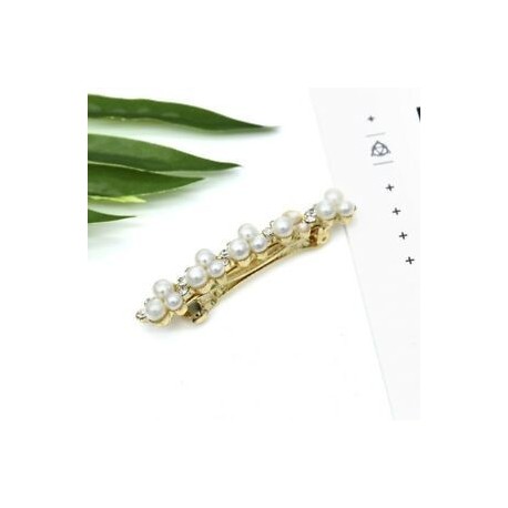 * 3 Női Barrettes Hajcsípő Kristály Elegáns Gyöngyszőrű Barrette Headdress Ajándék